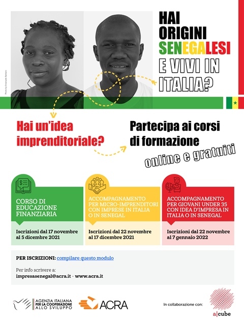 corsi acra senegal locandina