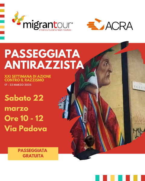 migrantour acra passeggiata antirazzista 22 marzo 2025